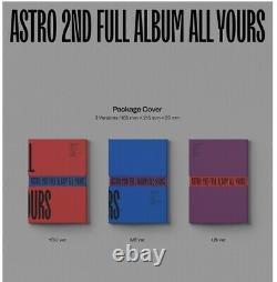 In Stock! Astro Album All Yours Set Ver. 3 CD Limited+3p Posters+3p Bonus Card