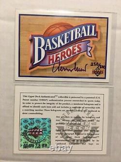 Jerry West 1992-93 Upper Deck UD Basketball Heroes 9 Card Set ALL Auto Autograph