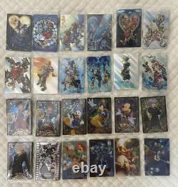 Kingdom Hearts Wafer Card All 24 Types Full Comp Set Trading Card Game