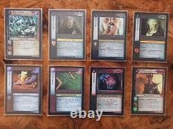 LORD OF THE RINGS LOTR ccg REFLECTIONS full set 52 cards foil all rare 2004