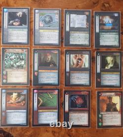 LORD OF THE RINGS LOTR ccg REFLECTIONS full set 52 cards foil all rare 2004