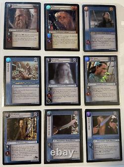 Lord of the Rings LOTR TCG Reflections Complete full set (all 52 foil cards) R+