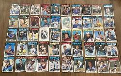 MASSIVE 1986 Topps Signed Autograph Set Lot (265) Baseball Cards HOF All-Stars