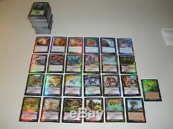 MTG Magic Nearly Complete Foil Invasion Set 345 of 350 Cards! All Foil! LP-NM