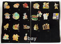 Magical Musical Moments Pins COMPLETE Set of 137 withAll Cards, Binder, Bag Disney