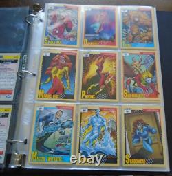 Marvel II Super Heroes Complete card set with all 6 holograms 1991