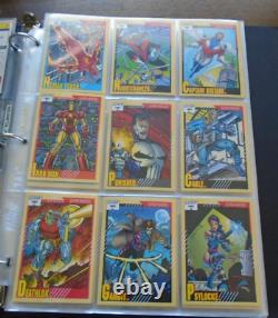 Marvel II Super Heroes Complete card set with all 6 holograms 1991