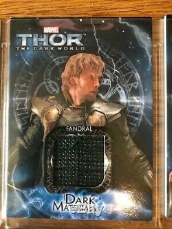 Marvel Thor The Dark World Costume Card Set DM1 to DM9 All 9 Cards