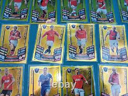 Match Attax 2012/13 Gold Legends Full Set all 41 cards Very RARE