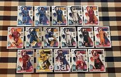 Match Attax 2021/22 21/22 Full Set Of All 16 Chrome Preview Cards Cr1-cr16