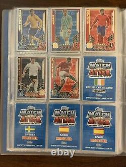 Match Attax England Euro 2012 Complete Set All 229 Cards