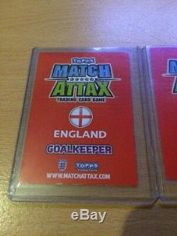 Match Attax England World Cup 2010 Full Set Of All 3 Hologram Cards Packet Fresh