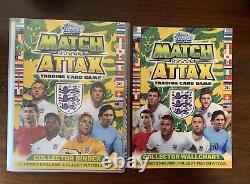 Match Attax England World Cup 2014 Complete Binder Set All 304 Cards