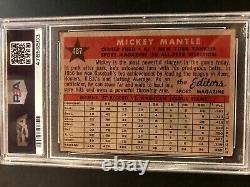 Mickey Mantle 1958 Topps Sport Magazine'58 All Star Selection #487