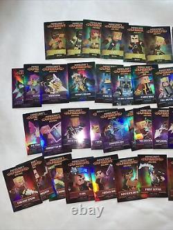 Minecraft Dungeons Arcade Game Cards, ULTRA RARE Complete Foil Set, All 60 Cards