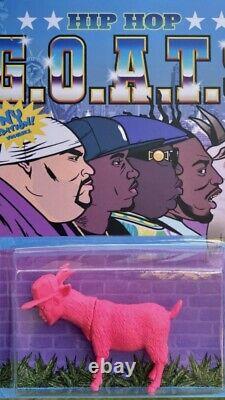 NAS TRAP TOYS Goats Figure Set NOTORIOUS BIG OL Dirty PUN +ALL 5 PRISM CARDS