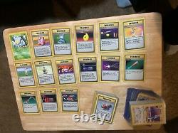 NM Near COMPLETE Base Set Pokemon Cards 96/102. WOTC 1999. Unlimited ALL HOLOS