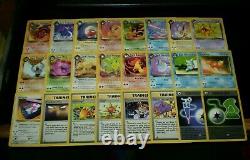 NM (Unlimited) COMPLETE Pokemon TEAM ROCKET 48-Card All UNCOMMON/COMMON Set