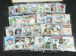 Near Complete Full Set 1970 Topps Baseball 712/720 withAll Stars Mixed Cond. LOOK