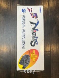 Nights into Dreams Sega Saturn Complete Set In Box with all cards