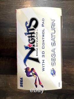 Nights into Dreams Sega Saturn Complete Set In Box with all cards