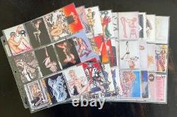 OLIVIA COLLECTOR CARDS 4 Complete Sets All In Sleeves