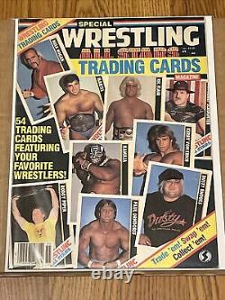 O'Quinn Wrestling All Stars Magazine (1985) COMPLETE SET of 54 Trading Cards