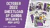 October 2022 Sheetload Of Cards Slctoct2022