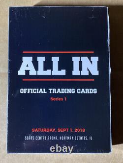 Official ALL IN Trading Card Set Series 1 AEW CHICAGO September 1st 2008 BNIB