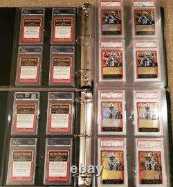 PEYTON MANNING 2005 TOPPS FINEST MOMENTS Complete Set 1-49 All PSA Graded /599