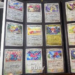 POKEMON PARADOX RIFT- COMPLETE REVERSE HOLO SET All 162 Cards In Binder