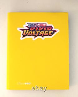 POKÉMON Vivid Voltage Complete Set All cards 001 thru 185 & Binder 339 Cards