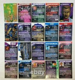 PROMO CARD SET WIZARD MAGAZINE SERIES 4 CHROMIUM SERIES 1996-1997 ALL 20 Cards