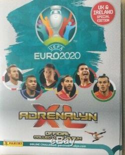 Panini Adrenalyn XL Euro 2020 BASE Set ALL 468 Cards and Binder RARE/NEW