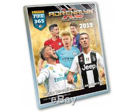 Panini Adrenalyn XL FIFA 365 2019 BINDER + all 396 CARDS + LIMITED FREE