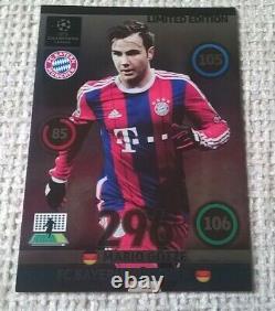 Panini Champions League 2014/15 update all 21 xl limited cards set