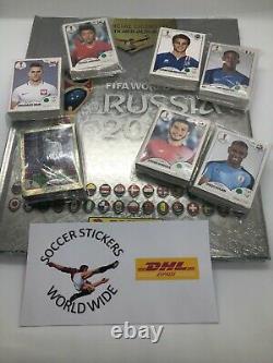 Panini Russia 2018 Hard Cover Platinum With All Loose Stickers