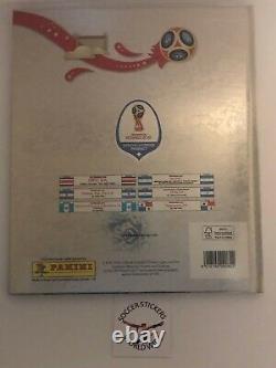 Panini Russia 2018 Hard Cover Platinum With All Loose Stickers