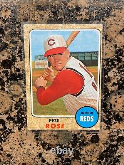 Pete Rose All-time Hit Leader Lot Of #3 Topps Cards