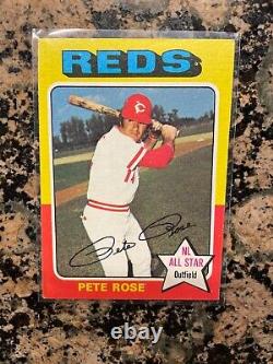 Pete Rose All-time Hit Leader Lot Of #3 Topps Cards