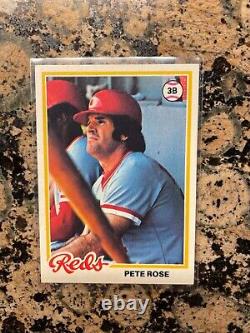 Pete Rose All-time Hit Leader Lot Of #3 Topps Cards