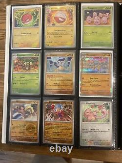 Pokemon 151 COMPLETE MASTER SET ALL CARDS Full Reverse Holo with Promos