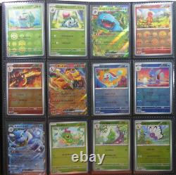 Pokémon 151 Master Deck Complete Set all 165 cards Reverse Holo version sv2a