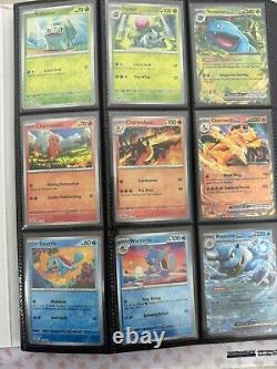 Pokémon 151 Masters Set all 165 Cards Reverse Holo & Exs, Plus Promos