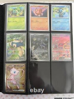 Pokémon 151 Masters Set all 165 Cards Reverse Holo & Exs, Plus Promos