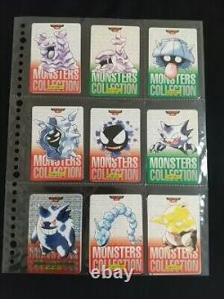 Pokemon 1996 Carddass Full Comp All 158 Types Red Green Mixed Complete Set Card