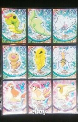 Pokemon 1999 Topps Series 1 Set All 76 Pokemon Cards Plus The Checklist All NM/M