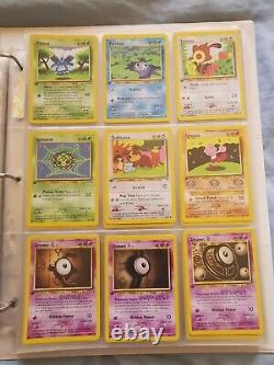 Pokemon 2001 Complete 1ST EDITION 20 Card Neo Discovery Common Set all NM