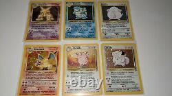 Pokemon Base Set 2 Complete 130/130 All cards -Near Mint PSA 8