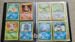 Pokemon Base Set Lot 80 Unique Cards! 23-102 All Cards NM 2 of each energy